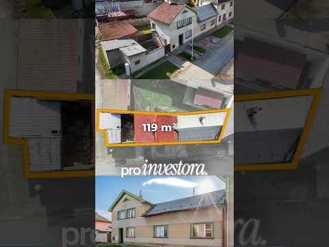 Video Dům k rekonstrukci s potenciálem pro investory