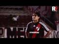 Falcao cantando con la hinchada de River