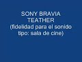 SONY WEGA TEATHER Y SONY BRAVIA TEATHER