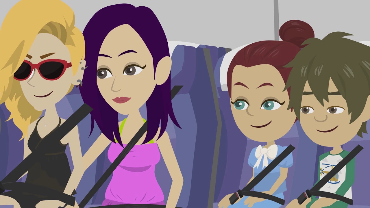 Going On An Airplane (Official Animated Video)