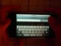 iPhone3G:Instant message with vertical keyboard!