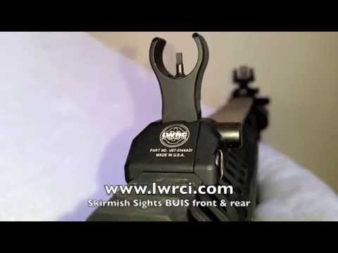 how to adjust lwrc skirmish sights
