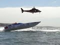 Round Britain Power Boat race F1 start Leg 3 Milford Haven