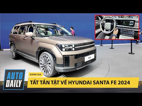 Tất tần tật về Hyundai Santa Fe 2024 - Đầu đẹp, đuôi quá xấu, nội thất miễn chê, về Việt Nam vẫn HOT