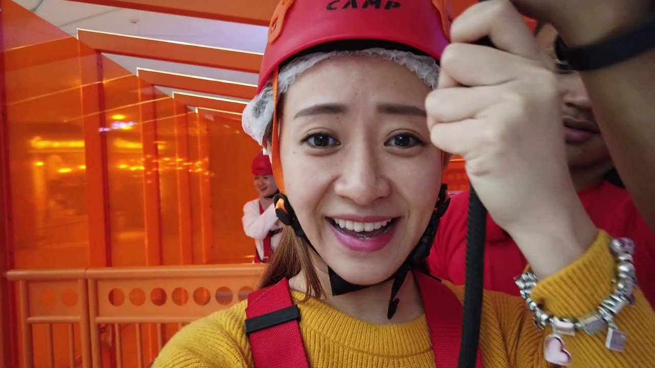 Eagle Landing Zipline, Resorts World Genting | Queenzy Cheng VLOG