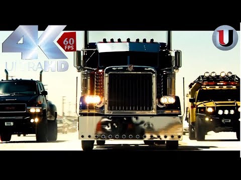 Transformers 2007 Final battle Part 1 Optimus Prime vs BoneCrusher Movie Clip (Full HD)