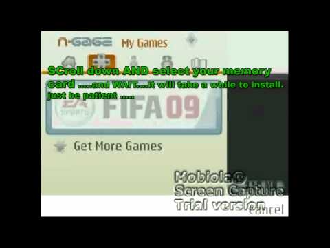 how to install n gage patch