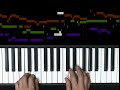 go to http://www.musanim.com/watch/ for more about this movie and others.

info for this video

contrapuntal keyboard music by william byrd, performed by stephen malinowski, with video of hands playing and scrolling bar-graph score.

production notes for this video are at

http://www.musanim.com/productionnotes/fantasya3.html

note: if you have trouble with sync or audio quality, go to www.vimeo.com/user=musanim/clips and download the original (m4v) version.