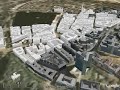 3d-Stadtmodell Hamburg Animation