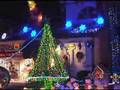 Our LED Christmas Lights Dance To Coca Cola Christmas Song