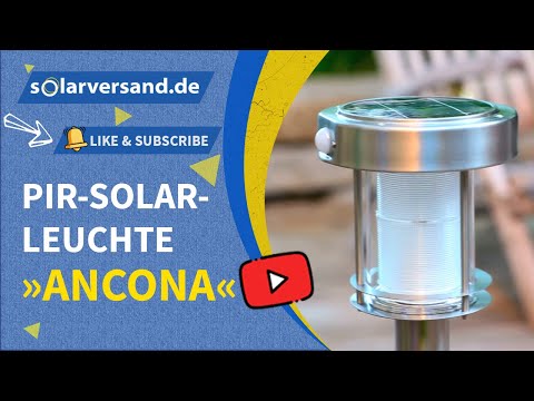 Esotec PIR-Solarleuchte Ancona