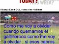 alianza lima cuando quemamos el gallinero
