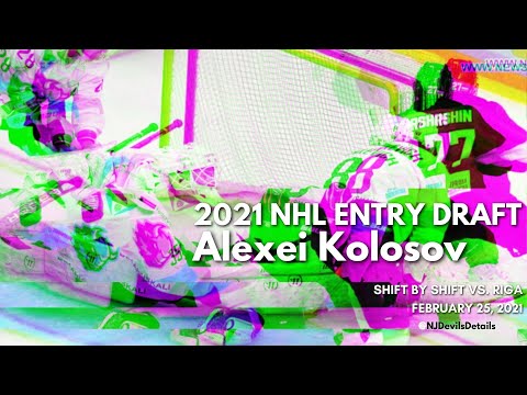 back Ivan Deluca & Ivan Tauferer!2021 NHL Draft | Alexei Kolosov (#35) Save by Save vs. Dinamo Riga, February 25, 2021
