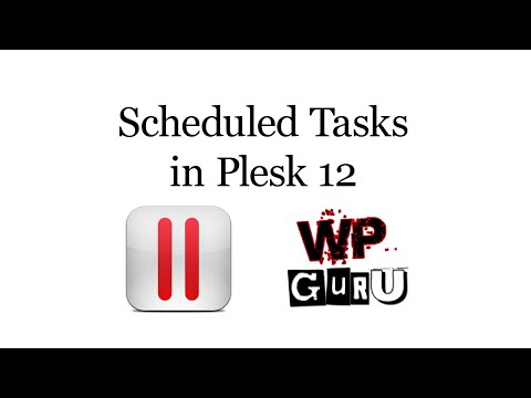 How to create Scheduled Tasks in Plesk – The WP Guru