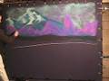 Chalk Artist Kelly Croy: The Waterfall