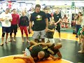 Anderson Silva Demos Sweep to take opponent's Back