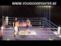 mixed event III kickboxing event. Filmed by www.yougoodfighter.be. K-1 rules 3X2 Imad El Mountahi Said Gym 102,7kg 26kg vs Waldemar Newdach Team Tiger Lippstadt 96,9kg 18j