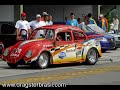 Sandro Bruno e Gerson Choinski na 1ª etapa do Paranaense de Arrancada 2008. Infelizmente Sandro sofre um acidente no final dos 402 metros.