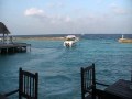 Speed Boat At Giravaru Island Maldives