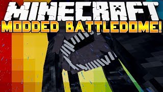 Minecraft Modded Battle Dome! - TEAM KILLING?! - (Morph Mod) - Part 1/2