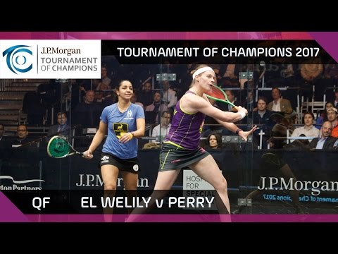 Squash: El Welily v Perry - Tournament of Champions 2017 QF Highlights