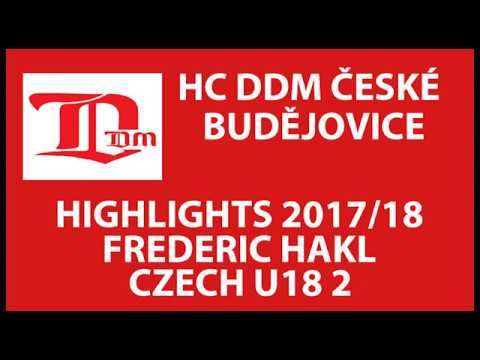 Frederic Hakl - HC DDM České Budějovice Czech U18 2 | 2017-18 |