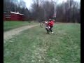 Aaron & his whimp wheelies