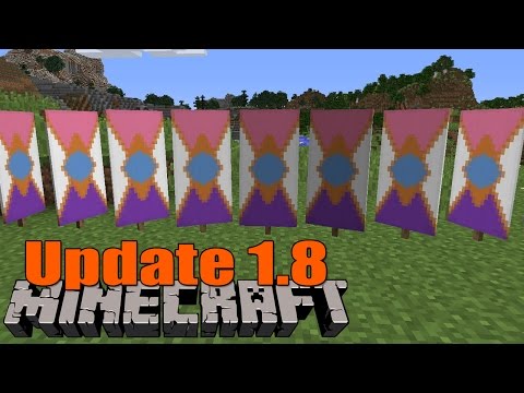 Flaggen? Performance? Monsterköpfe! - Minecraft 1.8 Update - Snapshot 14w30b