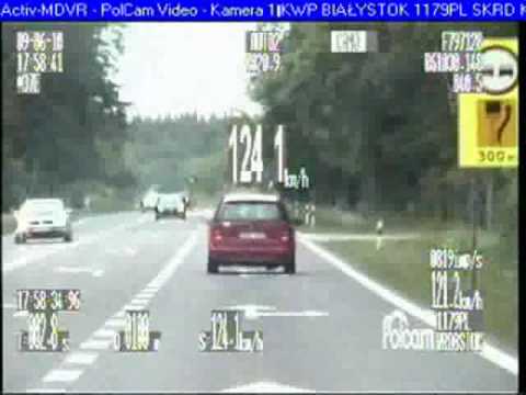 Oszalała Litwinka pędziła po polskich szosach