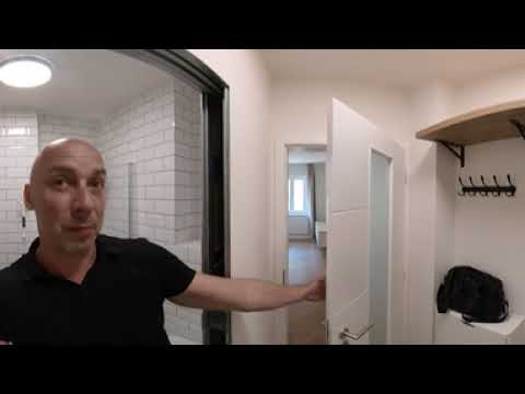 Video Pronájem bytu 1+kk 23 m², Praha - Smíchov