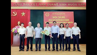 Công bố quyết định điều động và bổ nhiệm Chi cục trưởng Chi cục Thuế khu vực Uông Bí – Quảng Yên