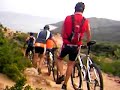 Cycling down in Cala Pilar, Menorca