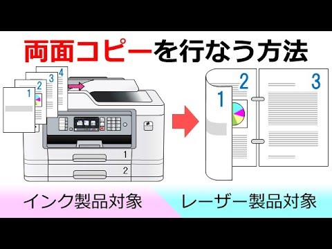 両面コピーを行なう方法