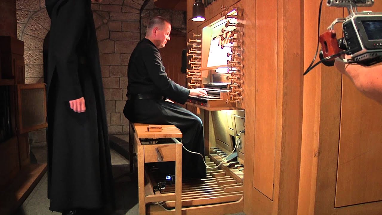 Fr. Ralph Greis OSB @ Dormition Abbey Jerusalem May 24, 2014 האב רלף גרייס בכנסיית הדורמיציון