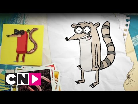 video-linktoworks-How To Draw Rigby | Imagination Studios | Cartoon Network ...