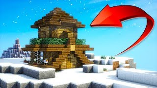Minecraft Starter House Tutorial How To Build A Small House In