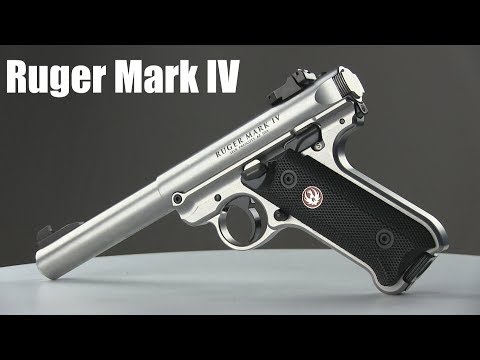 Pistole Ruger MKIV Stainless