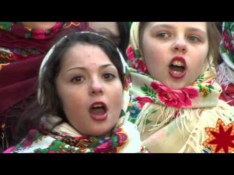 "Різдвяний вертеп". Учні Рівненської ЗОШ №6