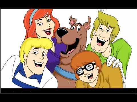 how to draw scooby doo