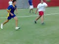 Aaron concluding a counterattack