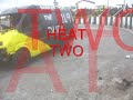 van bangers heat 1 & 2 at warton stock car club 16-08-09
