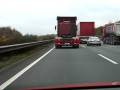 LKW Rennen auf der Autobahn
