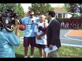 Deron Williams plays 1on1 with Utah Jazz fan - interview