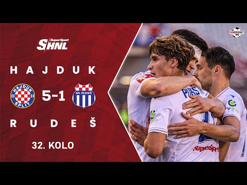HNK Hrvatski Nogometni Klub Hajduk Split 5-1 NK Nogometni Klub Rudes Zagreb