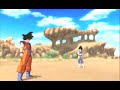 Dragonball Z Burst Limit Story Mode Goku vs Vegeta Cutscene