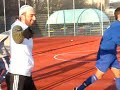 Fussball spielen nach dem Sabah namaz