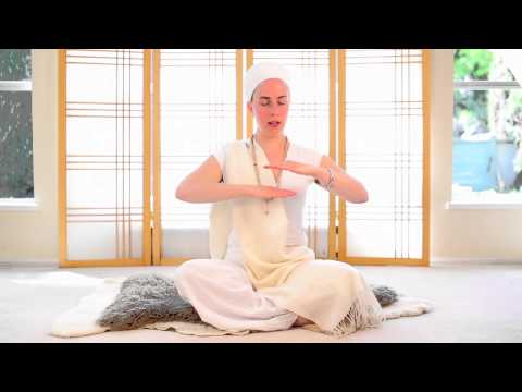 Nirinjan Kaur teaches the Adi Shakti Meditation