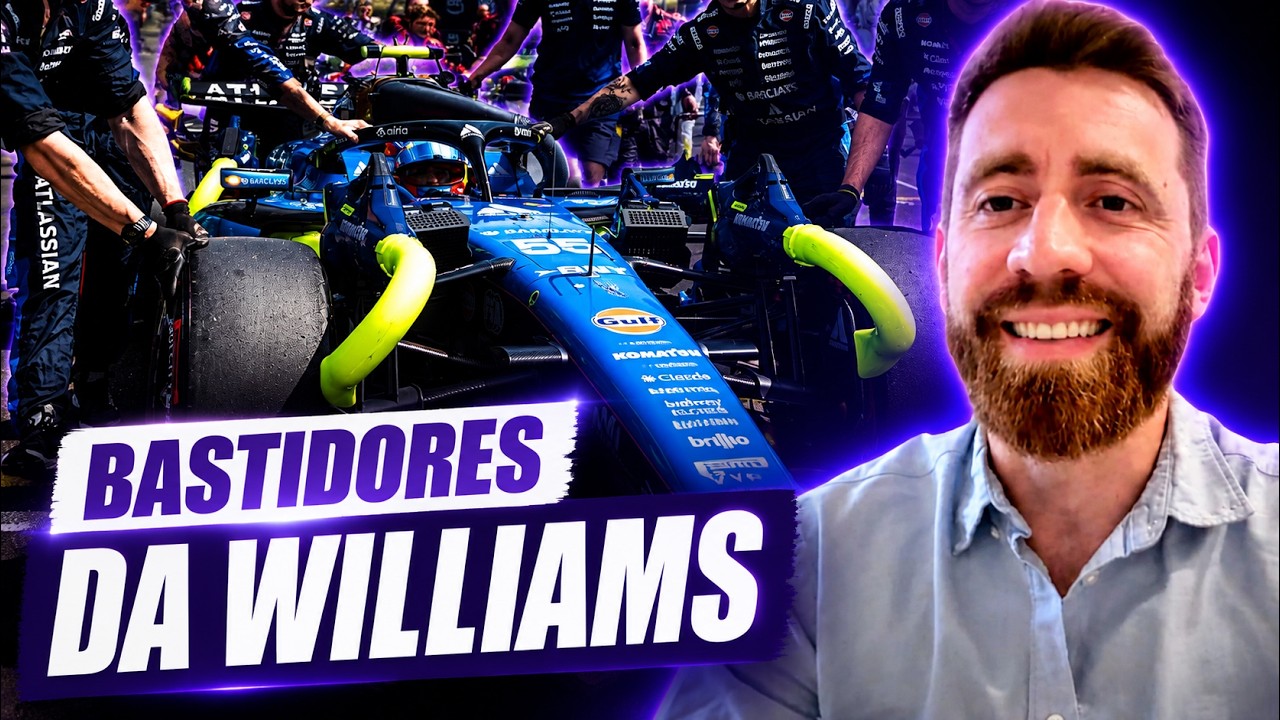 #F1 COMO É A VIDA DE UM ENGENHEIRO DA WILLIAMS? PAPO COM DARIO CANOSSI