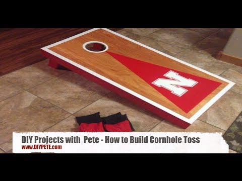 how to build cornhole boards