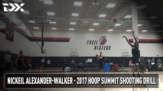 2017 Nike Hoop Summit Shooting Drills: Nickeil Alexander-Walker